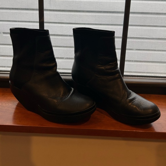 Camper wedge platform Chelsea bootie - Picture 3 of 11